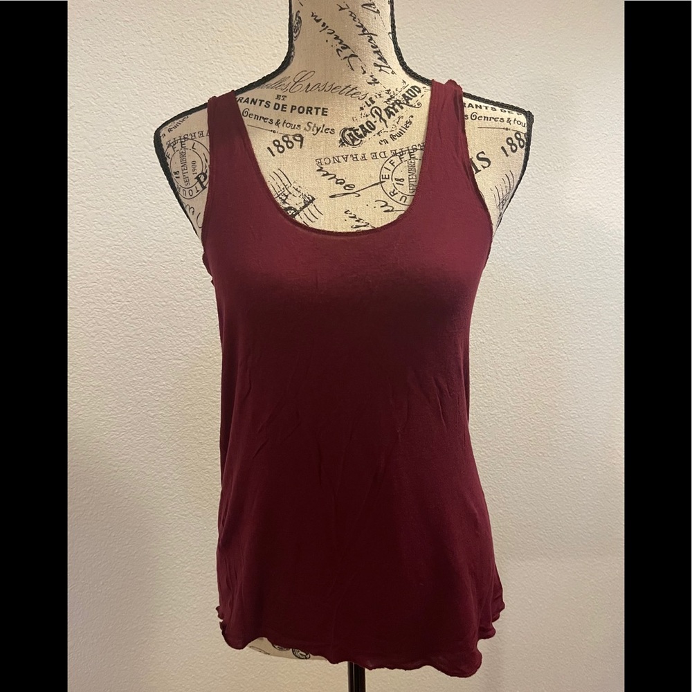 Maroon Tank Top